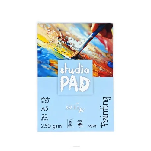SMLTArt Studio Pad PAINTING A5 250gsm 20 arkuszy