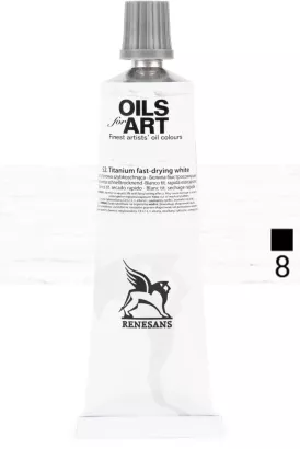 FARBA OLEJNA 60M 52 Titanium White