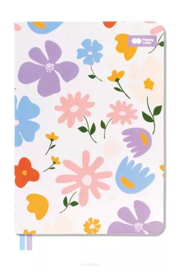 Happy Color Notes A5 Bloom pastel kratka 80 kartek