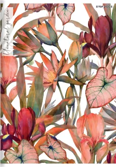 Zeszyt TOP 2000 A5/32k Krata Flowers - 4