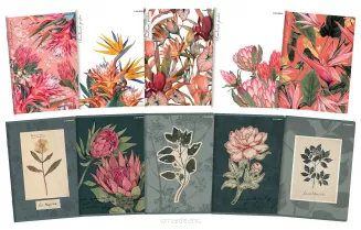Zeszyt TOP 2000 A5/32k Krata Flowers - 2