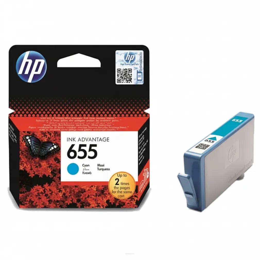 Tusz do HP 655 Niebieski