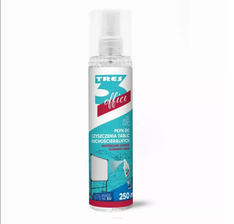 Płyn do Czyszczenia Białych Tablic 250ml TRES smartkleks.pl