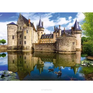 Puzzle Trefl 3000 Elementów Zamek w Sully-sur-Loire, Francja smartkleks.pl