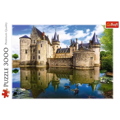 Puzzle Trefl 3000 Elementów Zamek w Sully-sur-Loire, Francja smartkleks.pl