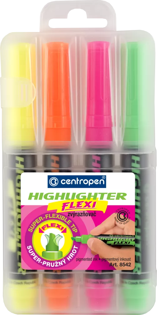 Zestaw zakreślaczy FLEXI 8542