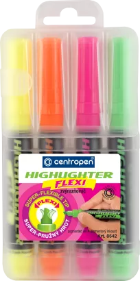Zestaw zakreślaczy FLEXI 8542