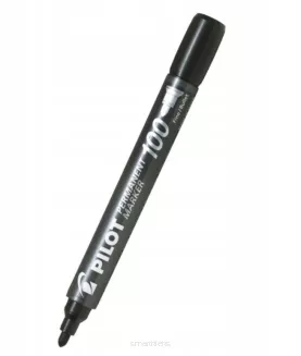 12 x Marker Permanentny Okrągły Pilot SCA-100 Czarny