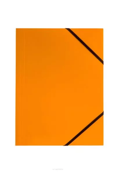 Teczka Kartonowa A4 z Gumką Narożną Pomarańczowa Tetis  SmartKleks.pl