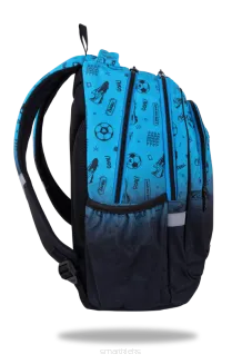 Coolpack, Plecak szkolny Fast - Game Over Gradient Blue F163008