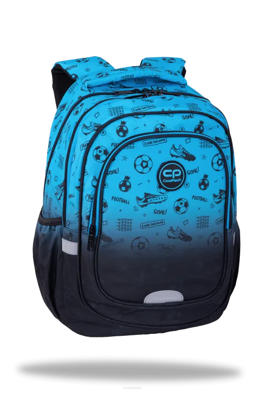 Coolpack, Plecak szkolny Fast - Game Over Gradient Blue F163008