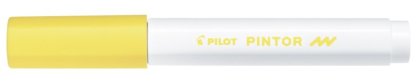 Marker permanentny okrągły Pilot Pintor F Żółty