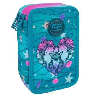 Piórnik potrójny z wyposażeniem Jumper 3 COOLPACK, SEAFISH