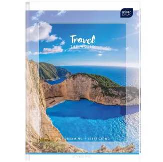 Zeszyt A5 Krata 80 kartek Travel Interdruk