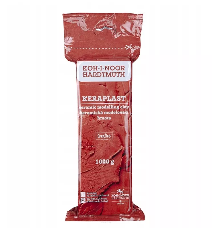 Glina Samoutwardzalna Koh-I-Noor 1000g. Teracotta smartkleks.pl