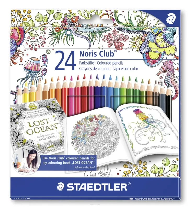 Kredki ołówkowe Staedtler Noris Club 24 kolory