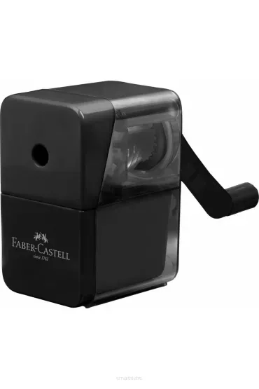 Faber-Castell Temperówka na korbkę czarna