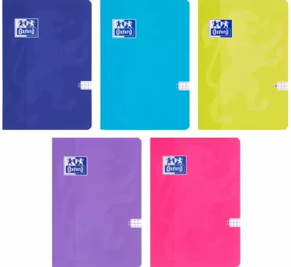 Zeszyt Oxford ESSE A5 32k Kratka Laminowana Okładka