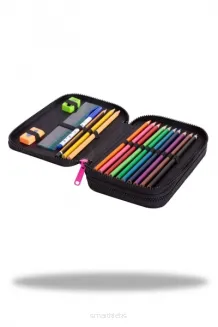Coolpack, piórnik podwójny z wyposażeniem Jumper 2 - Galaxy E66589