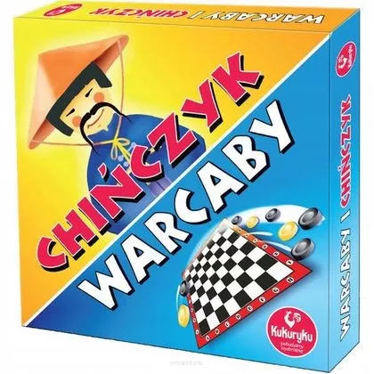 Gra Rodzinna Planszowa Warcaby i Chińczyk  SmartKleks.pl