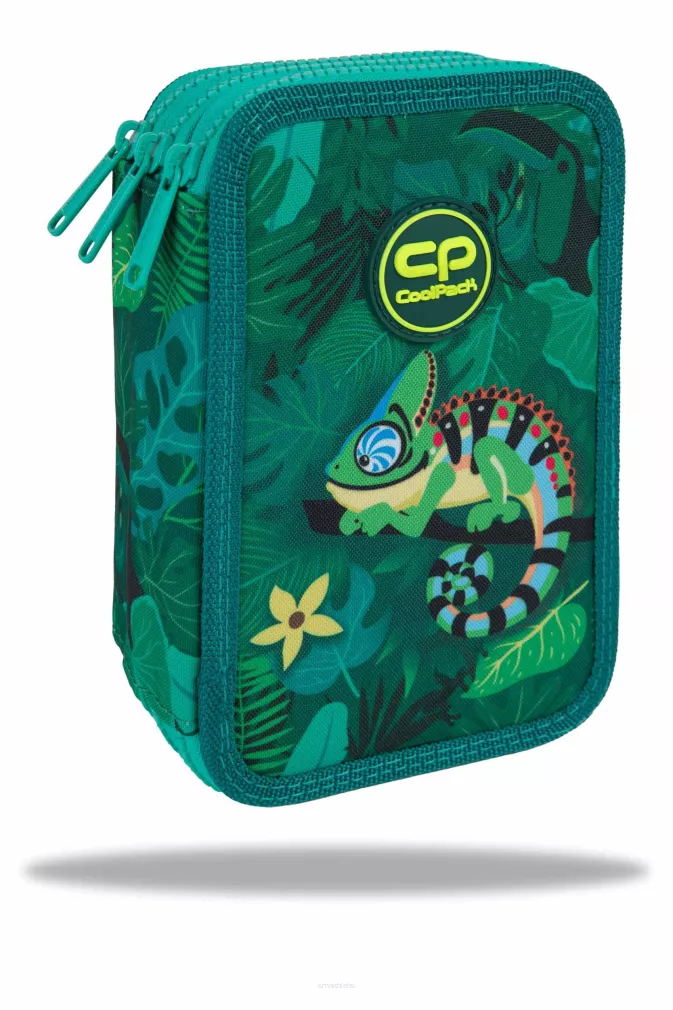 Piórnik potrójny z wyposażeniem Jumper 3 COOLPACK, TROPIC