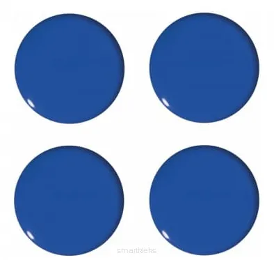 Magnesy 40mm Niebieskie GM402-N4 4szt Tetis