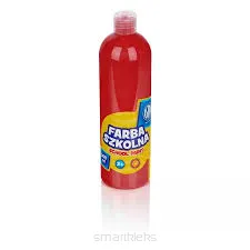 Farba szkolna ASTRA plakatowe 500 ml czerwona
