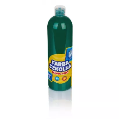 Farba szkolna ASTRA plakatowe 500 ml ciemna zieleń