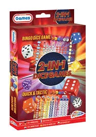 Gra 2w1 kości i Bingo Grafix