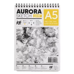 Szkicownik Spirala Aurora Sketch Light A5 90g