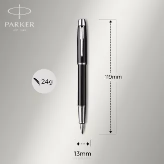 Zestaw Upominkowy Parker IM Black CT Pióro Długopis Etui