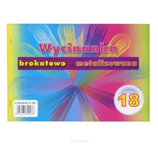 Wycinanka Brokatowo - Metalizowana 18 A4 Cormoran