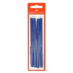 4 x Długopis Faber-Castell 034 Niebieski 1mm