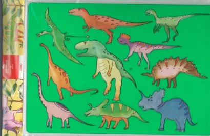 Szablony do rysowania Koh-I-Noor Dinozaury