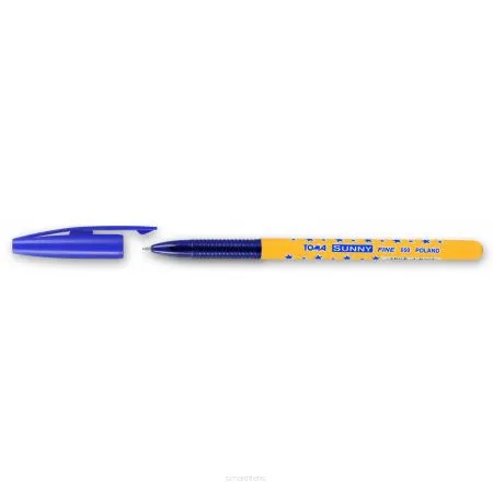 Długopis Toma Sunny niebieski GWIAZDKI