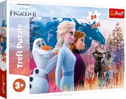 Puzzle Trefl 24 Elementy Maxi  Frozen Kraina Lodu Magiczna Wyprawa