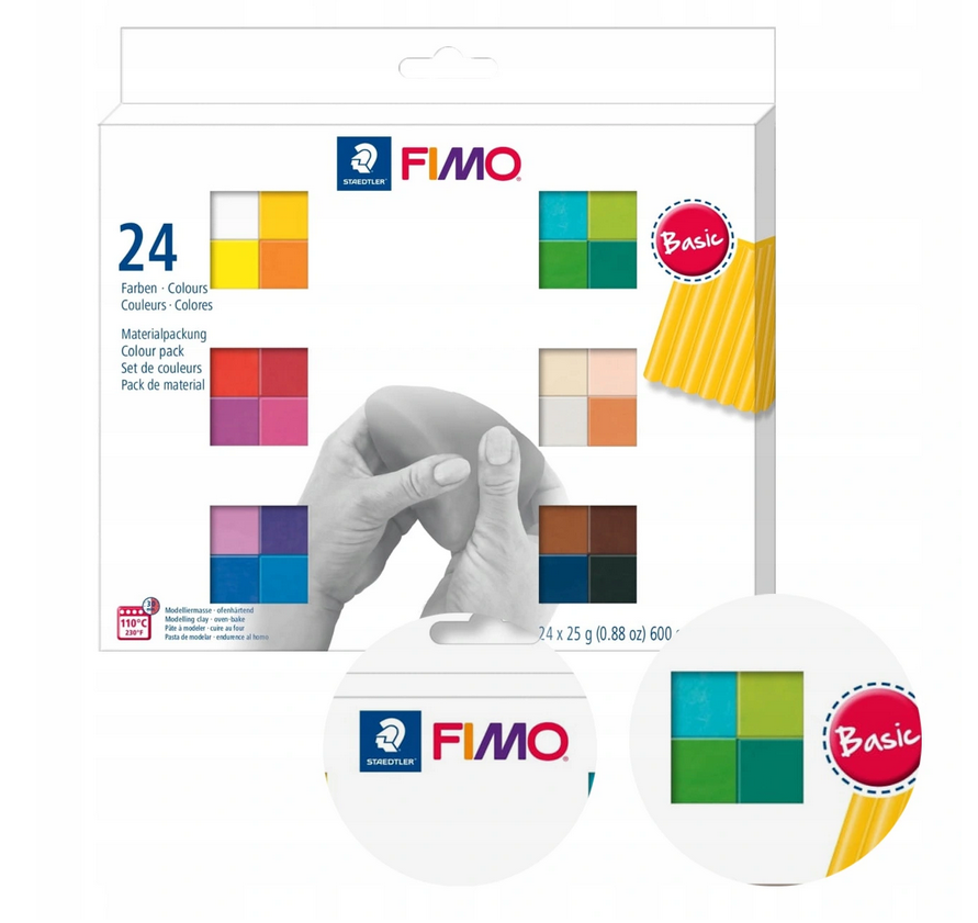 Zestaw masy plastycznej FIMO