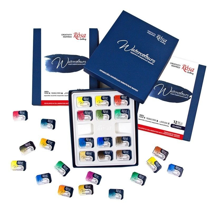 Farby Akwarelowe Rosa