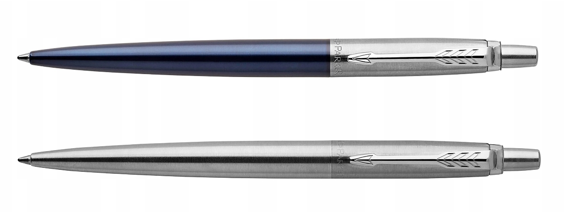 Zestaw Parker Jotter Duo długopis Royal Blue CT + długopis Stalowy Gel CT smartkleks.pl