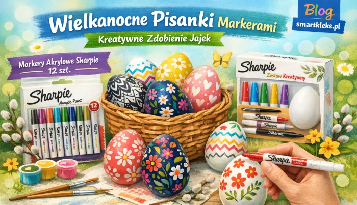 Wielkanocne pisanki markerami akrylowymi – kreatywne zdobienie jajek krok po kroku